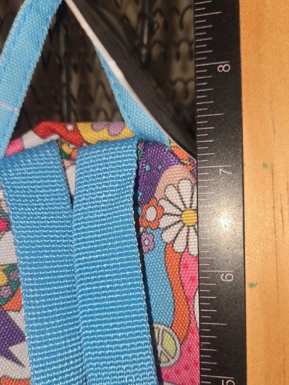 Pet Floral Rainbow Mini Backpack - Blue